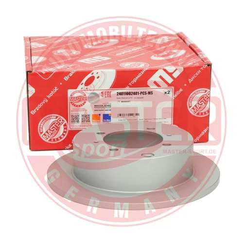 Brzdový kotúč 24011002401-PCS-MS (MASTER-SPORT GERMANY) - obr. 3