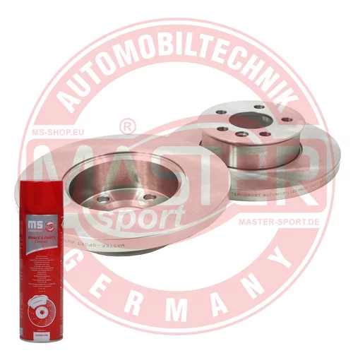 Brzdový kotúč MASTER-SPORT GERMANY 24011801051-SET-MSP