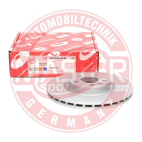 Brzdový kotúč 24012202861-PCS-MS (MASTER-SPORT GERMANY) - obr. 1
