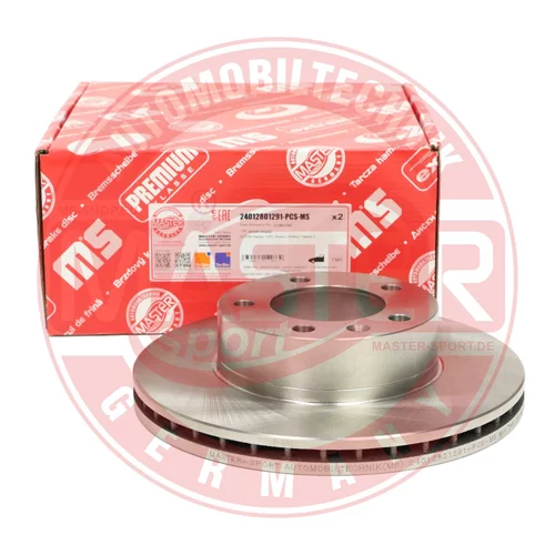 Brzdový kotúč 24012801291-PCS-MS (MASTER-SPORT GERMANY) - obr. 3