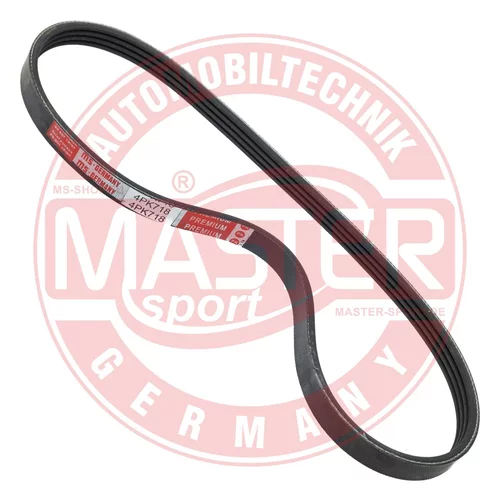 Ozubený klinový remeň 4PK718-PCS-MS (MASTER-SPORT GERMANY)