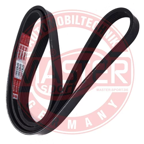 Ozubený klinový remeň 6PK1380-PCS-MS (MASTER-SPORT GERMANY)