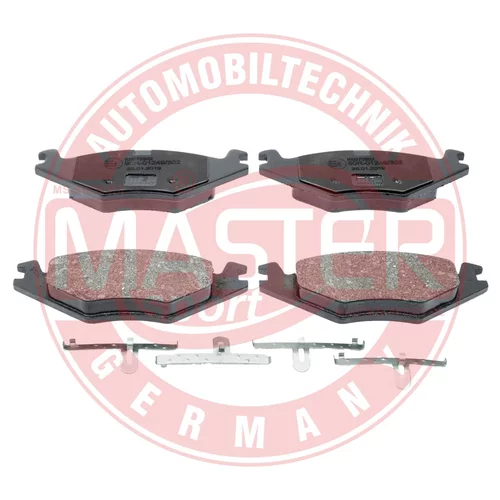 Sada brzdových platničiek kotúčovej brzdy K6070302 (MASTER-SPORT GERMANY) - obr. 1