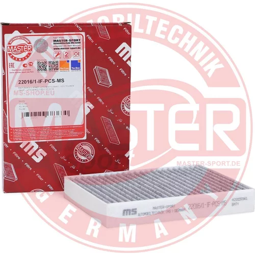 Filter vnútorného priestoru MASTER-SPORT GERMANY 22016/1-IF-PCS-MS