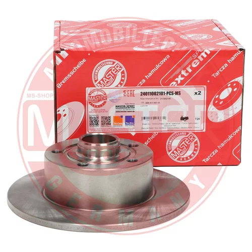 Brzdový kotúč 24011002101-PCS-MS (MASTER-SPORT GERMANY) - obr. 2
