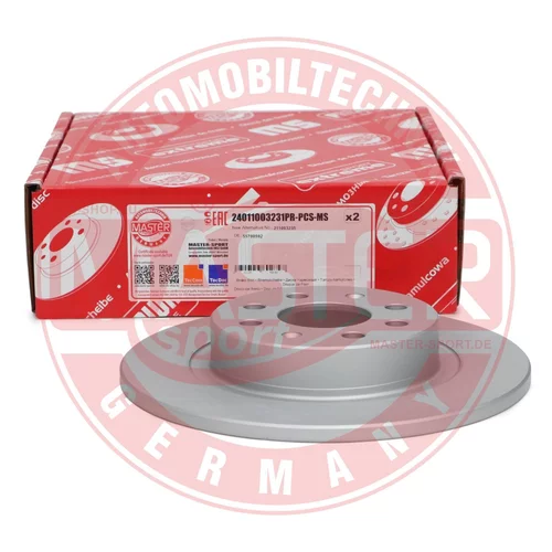 Brzdový kotúč 24011003231PR-PCS-MS (MASTER-SPORT GERMANY) - obr. 2