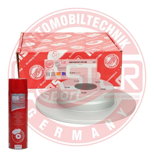 Brzdový kotúč 24011003281-PCS-MSP (MASTER-SPORT GERMANY) - obr. 2