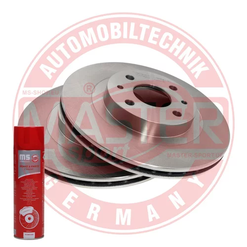 Brzdový kotúč MASTER-SPORT GERMANY 24011401451-SET-MSP