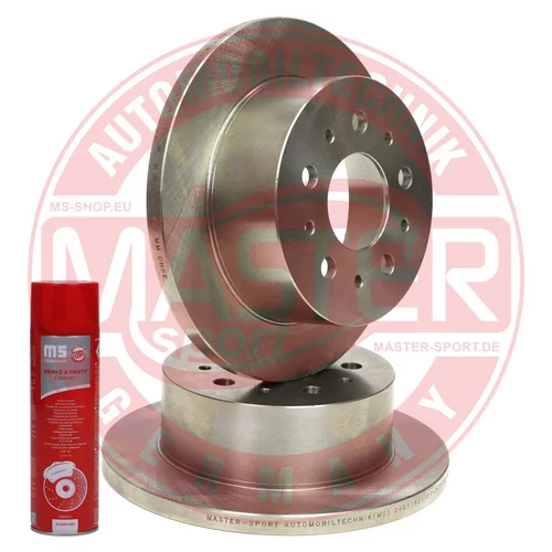 Brzdový kotúč MASTER-SPORT GERMANY 24011601151-SET-MSP