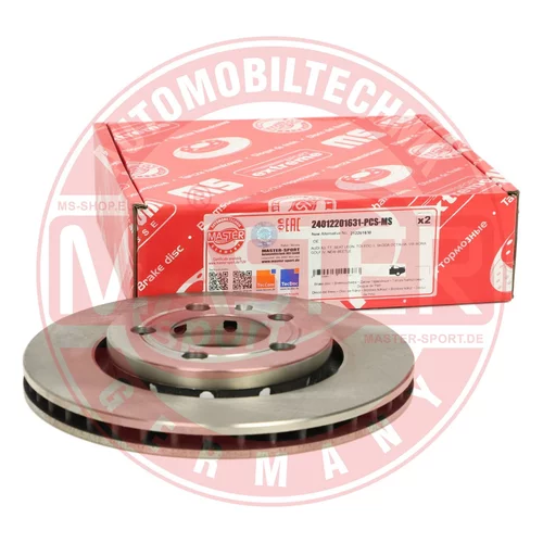 Brzdový kotúč 24012201631-PCS-MS (MASTER-SPORT GERMANY) - obr. 2