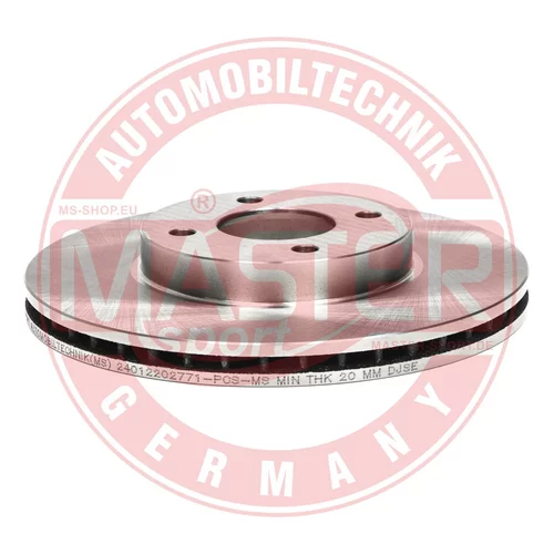 Brzdový kotúč 24012202771-PCS-MS (MASTER-SPORT GERMANY) - obr. 3