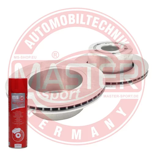 Brzdový kotúč MASTER-SPORT GERMANY 24012501761-SET-MSP