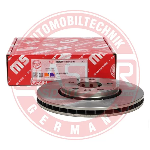 Brzdový kotúč 24012601581-PCS-MS (MASTER-SPORT GERMANY) - obr. 2