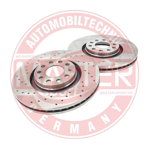 Brzdový kotúč MASTER-SPORT GERMANY 24013001851-SET-MS