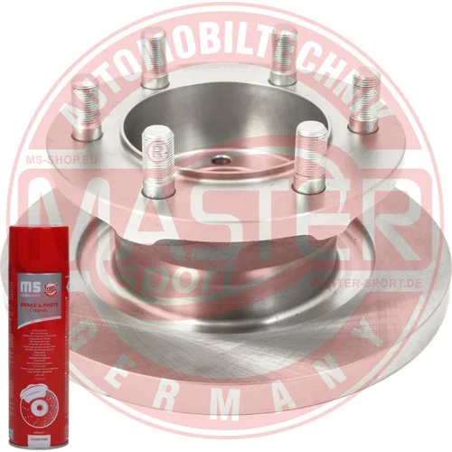Brzdový kotúč MASTER-SPORT GERMANY 24021027881-PCS-MSP