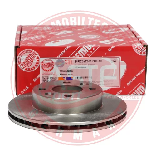 Brzdový kotúč 24112522501-PCS-MS (MASTER-SPORT GERMANY) - obr. 2