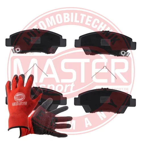 Sada brzdových platničiek kotúčovej brzdy MASTER-SPORT GERMANY 13046056202N-SET-MSP