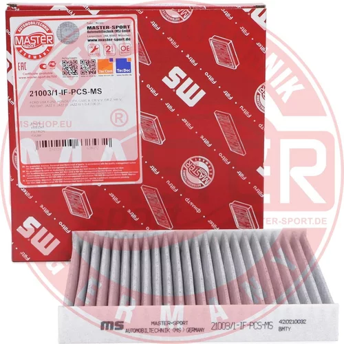 Filter vnútorného priestoru MASTER-SPORT GERMANY 21003/1-IF-PCS-MS