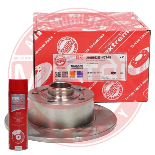 Brzdový kotúč 24011002101-PCS-MSP (MASTER-SPORT GERMANY) - obr. 1
