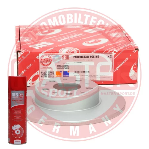 Brzdový kotúč 24011003781-PCS-MSP (MASTER-SPORT GERMANY) - obr. 2