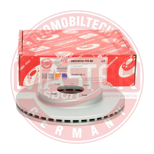 Brzdový kotúč 24012101151-PCS-MS (MASTER-SPORT GERMANY) - obr. 3