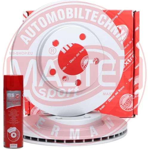 Brzdový kotúč MASTER-SPORT GERMANY 24012202711PR-SET-MSP