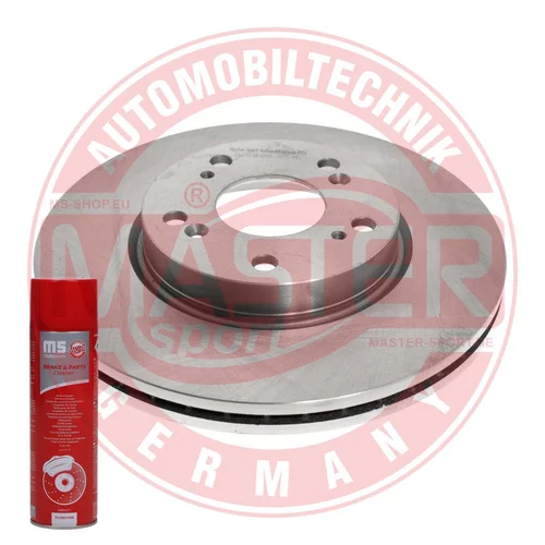 Brzdový kotúč MASTER-SPORT GERMANY 24012301091-PCS-MSP