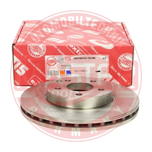 Brzdový kotúč 24012801761-PCS-MS (MASTER-SPORT GERMANY) - obr. 3