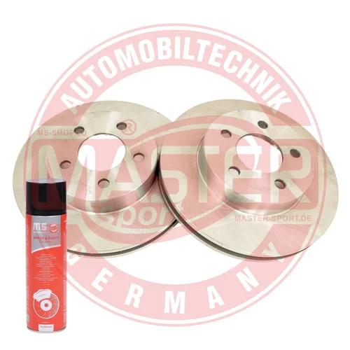 Brzdový kotúč MASTER-SPORT GERMANY 24012807081-SET-MSP