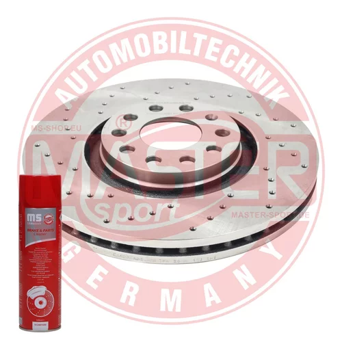 Brzdový kotúč MASTER-SPORT GERMANY 24013001851-PCS-MSP