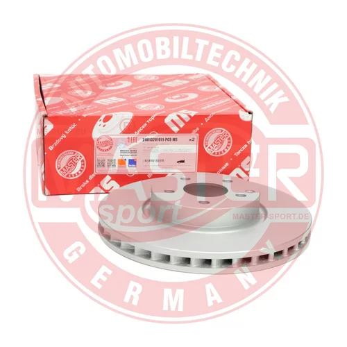 Brzdový kotúč 24013201011-PCS-MS (MASTER-SPORT GERMANY) - obr. 3