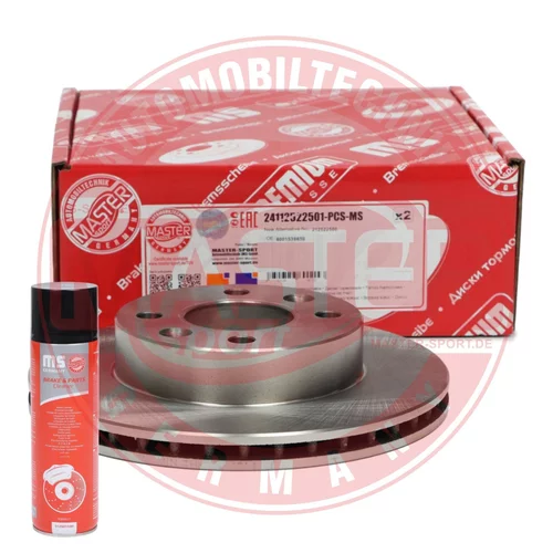 Brzdový kotúč MASTER-SPORT GERMANY 24112522501-PCS-MSP