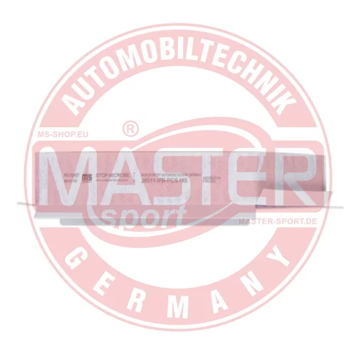 Filter vnútorného priestoru 26011-IFB-PCS-MS (MASTER-SPORT GERMANY) - obr. 2