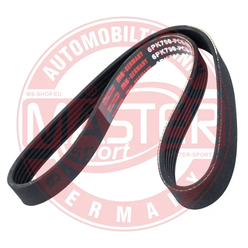 Ozubený klinový remeň MASTER-SPORT GERMANY 6PK790-PCS-MS