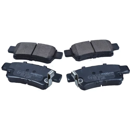 Sada brzdových platničiek kotúčovej brzdy MaXgear 19-3178