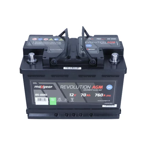 Štartovacia batéria 85-0051 /MaXgear/ - obr. 1