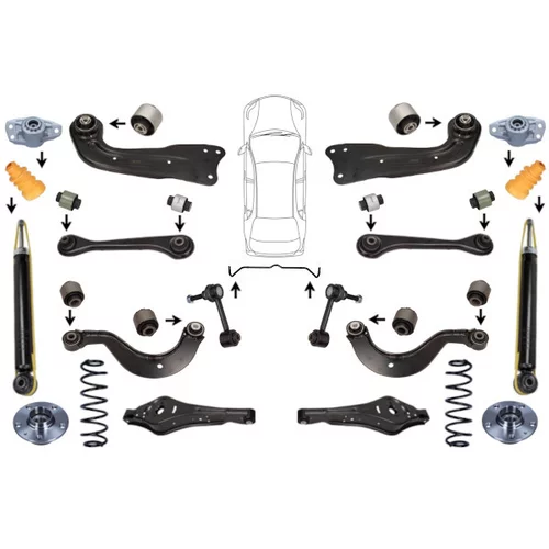 Zavesenie kolesa MaXgear MAX21