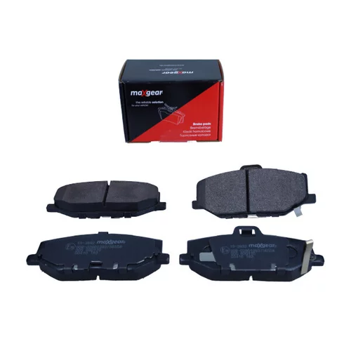 Sada brzdových platničiek kotúčovej brzdy 19-3892 /MaXgear/ - obr. 1