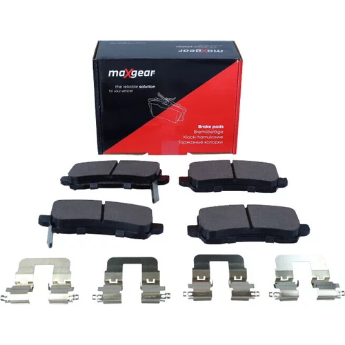 Sada brzdových platničiek kotúčovej brzdy 19-3951 /MaXgear/ - obr. 1