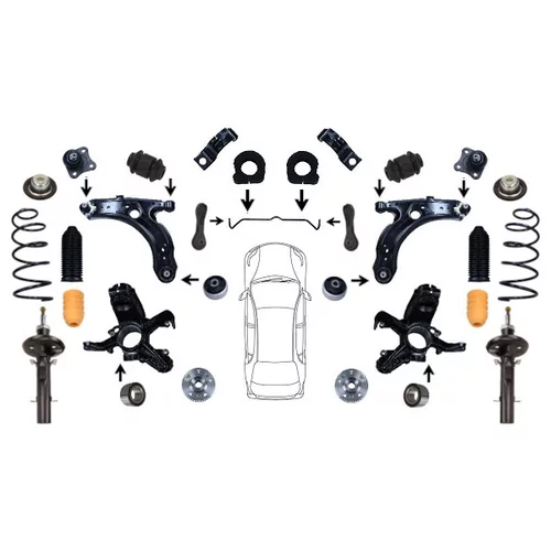 Zavesenie kolesa MaXgear MAX11