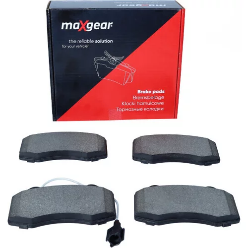 Sada brzdových platničiek kotúčovej brzdy 19-3943 /MaXgear/ - obr. 1