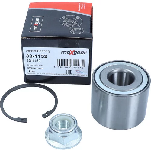 Ložisko kolesa - opravná sada 33-1152 /MaXgear/ - obr. 1