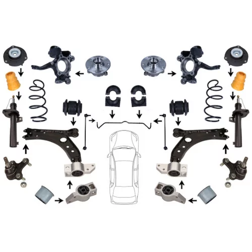 Zavesenie kolesa MaXgear MAX02