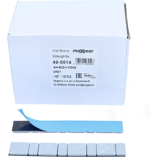 Vyvažovacie závažie 49-5514 /MaXgear/ - obr. 1