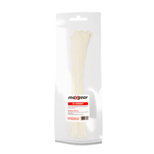 Sťahovacia páska 450mm biela/priehľadná sada 100ks MAXGEAR 84-0030SET