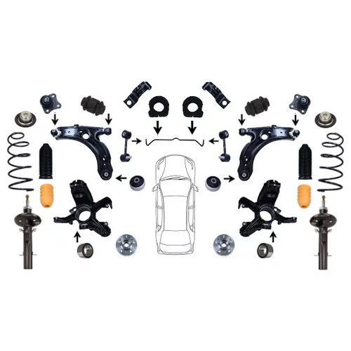 Zavesenie kolesa MaXgear MAX01
