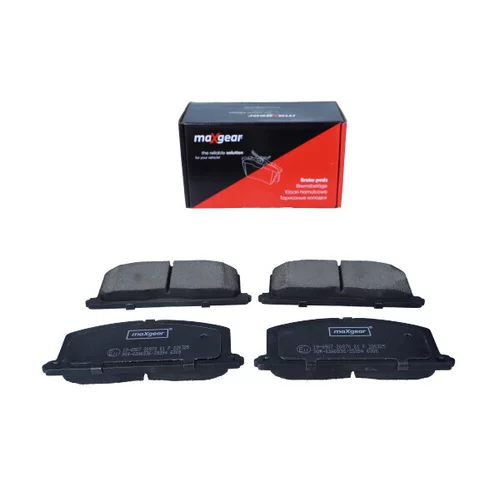 Sada brzdových platničiek kotúčovej brzdy 19-0507 /MaXgear/ - obr. 1