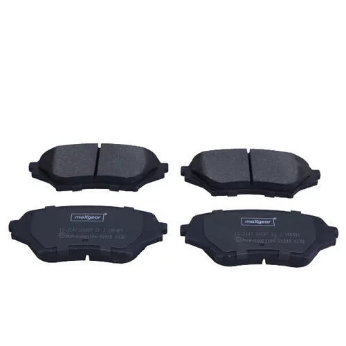 Sada brzdových platničiek kotúčovej brzdy MAXGEAR 19-3147
