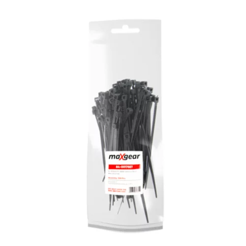 Sťahovacia páska 80mm čierna sada 100ks MAXGEAR 84-0017SET