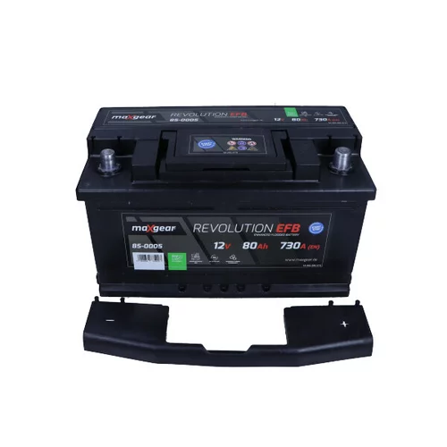 Autobatéria EFB 85-0005 12V 75Ah 730A (+) vpravo /MaXgear/ - obr. 1